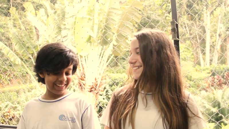 Quem sabe quer contar… com os estudantes Anita e Vitor Hugo