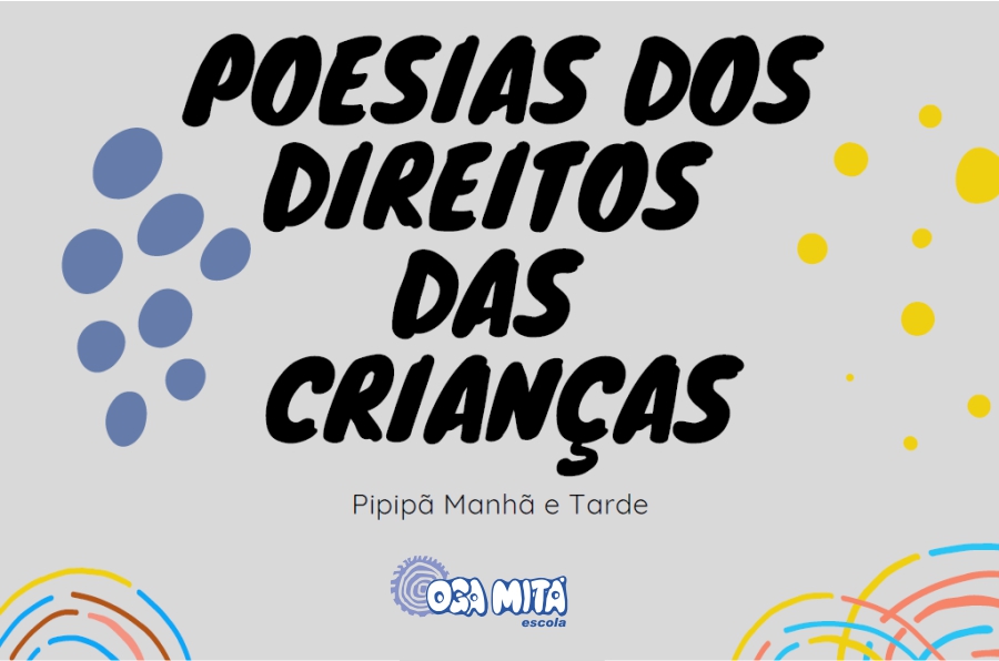 Poesias dos direitos das crianças